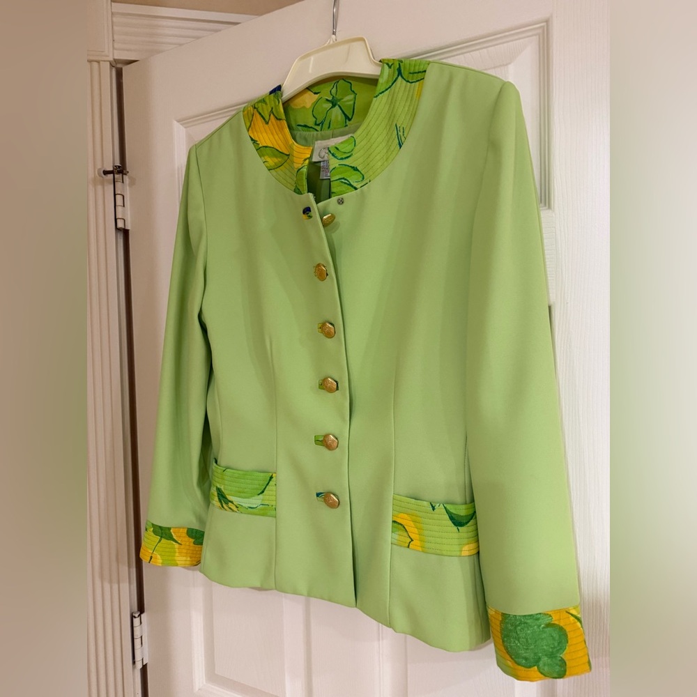 Cache jacket and skirt suit set- size 12. - Picture 3 of 6